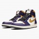 Air Jordan 1 Retro High OG Defiant SB "LA to Chicago" Purple/Sail-University Gold-Bl CD6578 507 AJ1 Jordan