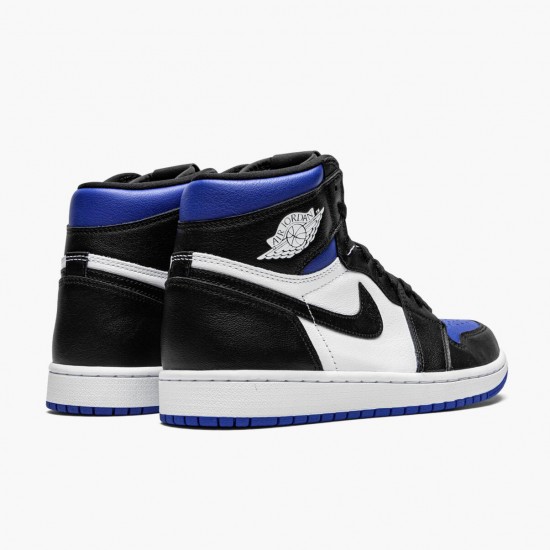 Air Jordan 1 Retro High OG "Royal Toe" Black/White-Game Royal-Black 555088 041