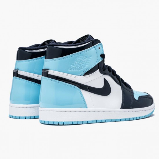 blue chill air jordan 1 retro high