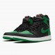 Air Jordan 1 Retro High "Pine Green" Black/White-Pine Green/Gym Red 555088 030 AF1