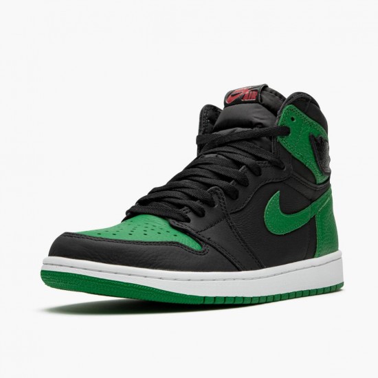 Air Jordan 1 Retro High Pine Green Black/White-Pine Green/Gym Red 555088 030 AF1