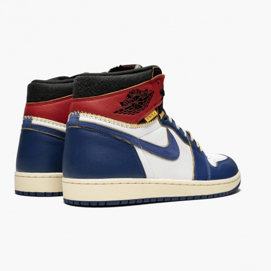 Air Jordan 1 Retro High Union Los Angeles Storm Blue White/Stormblue-Varsity Red BV1300 146 AJ1 Jordan