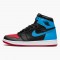 Air Jordan 1 High OG "UNC To Chicago" Black/Dark Powder Blue/Gym Red CD0461 046 AJ1