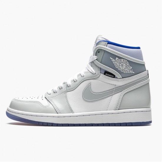 Air Jordan 1 High Zoom Racer Blue White/White-Racer Blue AJ1 CK6637 104