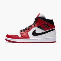 Air Jordan 1 Mid "Chicago 2020" White/Gym Red-Black 554724 173 AJ1