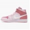 Air Jordan 1 Mid "Digital Pink" Digital Pink/White-Pink Foam-Sail CW5379 600 Womens AJ1 Jordan