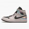 Air Jordan 1 Mid Dirty Powder "Iridescent" Barely Rose/Black/Multi BQ6472 602 AJ1 Jordan