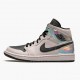 Air Jordan 1 Mid Dirty Powder Iridescent Barely Rose/Black/Multi BQ6472 602 AJ1 Jordan