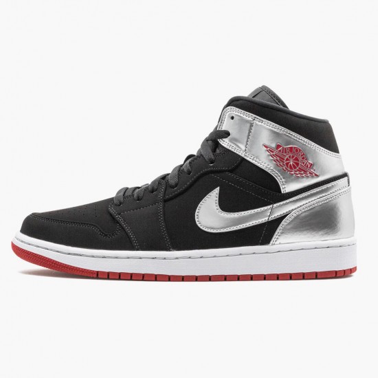 air jordan 1 gym red metallic silver