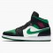 Air Jordan 1 Mid "Pine Green" Black/Gym Red-White-Pine Green 554724 067 AJ1