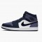 Air Jordan 1 Mid "Sanded Purple" Obsidian/Sanded Purple/White 554724 445 AJ1 Jordan