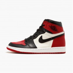 Air Jordan 1 Retro High "Bred Toe" Red/Black/White 555088 610 AJ1