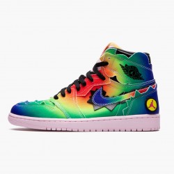 Air Jordan 1 Retro High "J Balvin" Multi-Color/Black/Pink Foam/Mu DC3481 900 AJ1 Jordan