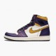 Air Jordan 1 Retro High OG Defiant SB LA to Chicago Purple/Sail-University Gold-Bl CD6578 507 AJ1 Jordan