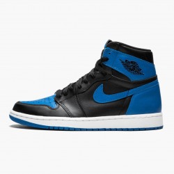 Air Jordan 1 Retro High OG "Royal" Black/Royal-White 555088 007 AJ1