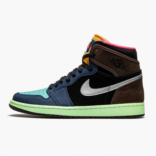 Air Jordan 1 Retro High Tokyo Bio Hack Baroque Brown/Black-Laser Oran 555088 201 AJ1 Jordan