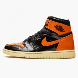 Air Jordan 1 Retro "Shattered Backboard" Black/Pale-Vanilla Starfish 555088 028 Jordan