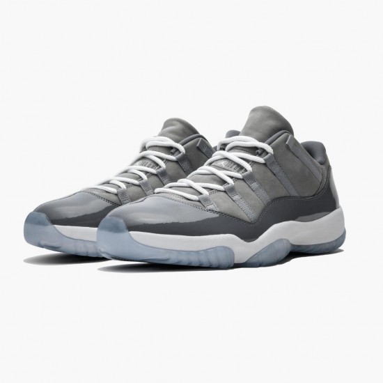 Air Jordan 11 Low "Cool Grey" 528895 003 Medium Grey/White-Gunsmoke AJ11 Black Jordan
