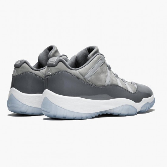 Air Jordan 11 Low "Cool Grey" 528895 003 Medium Grey/White-Gunsmoke AJ11 Black Jordan