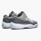 Air Jordan 11 Low Cool Grey 528895 003 Medium Grey/White-Gunsmoke AJ11 Black Jordan