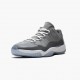 Air Jordan 11 Low Cool Grey 528895 003 Medium Grey/White-Gunsmoke AJ11 Black Jordan