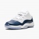 Air Jordan 11 Low "Navy Snakeskin" CD6847 102 Whiite Black-Navy AJ11 Black Jordan