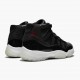 Air Jordan 11 Retro 72-10 378037 002 Black Gym Red-White-Anthracite AJ11 Black Jordan