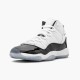 Air Jordan 11 Retro "Concord 2018" 378038 100 White Black-Concord AJ11 Black Jordan