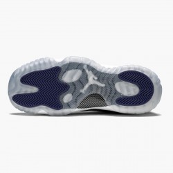 Air Jordan 11 Retro "Concord 2018" 378038 100 White Black-Concord AJ11 Black Jordan