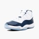 Air Jordan 11 Retro UNC "Win Like 82" 378037 123 White/University Blue AJ11 Black Jordan