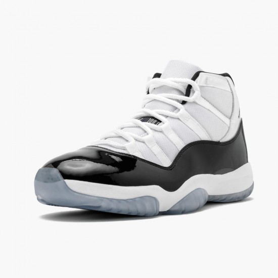 Air Jordan 11 Retro "Concord" 2018  White/Black-Concord 378037 100 AJ11