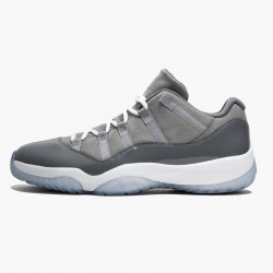 Air Jordan 11 Low "Cool Grey" 528895 003 Medium Grey/White-Gunsmoke AJ11 Black Jordan