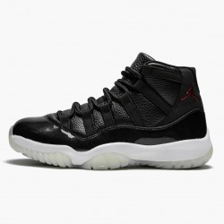 Air Jordan 11 Retro "72-10" 378037 002 Black Gym Red-White-Anthracite AJ11 Black Jordan