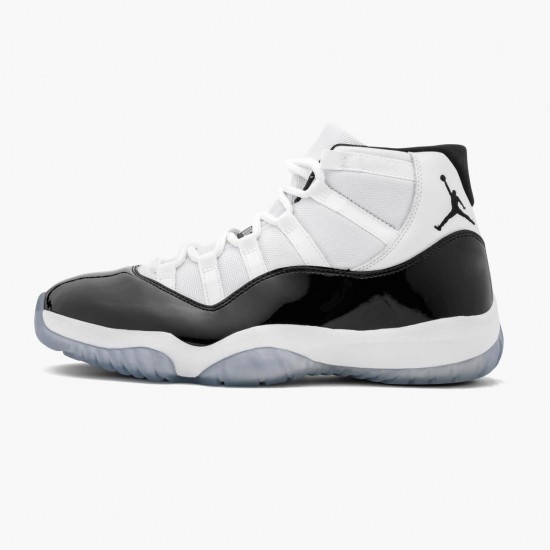 Air Jordan 11 Retro Concord 2018  White/Black-Concord 378037 100 AJ11