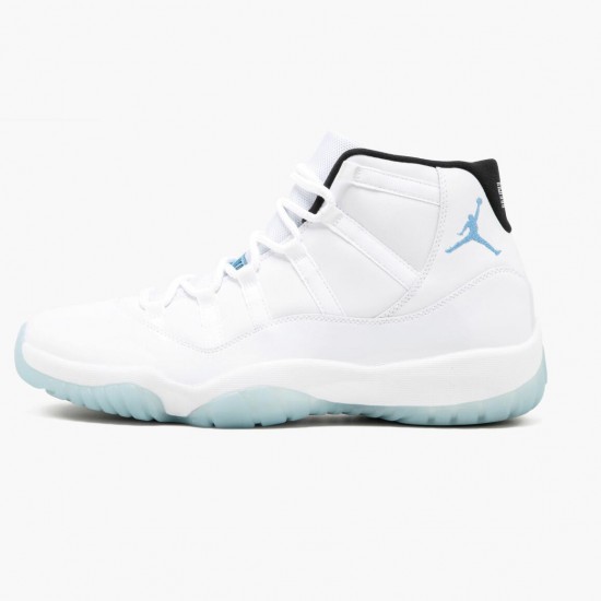 Air Jordan 11 Retro Legend Blue 2014 378037 117 White/Legend Blue AJ11 Black Jordan