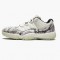 Air Jordan 11 Retro Low "Snake Light Bone" CD6846 002 Light Bone/Smoke Grey/White-Bl AJ11 Black Jordan