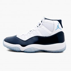 Air Jordan 11 Retro UNC "Win Like 82" 378037 123 White/University Blue AJ11 Black Jordan