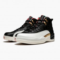 Air Jordan 12 Retro 2019 CNY "Chinese New Year" Black/True Red-Sail Noir CI2977 006 AJ12