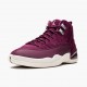 Air Jordan 12 Retro "Bordeaux" AJ12 130690 617 Bordeaux/Sail-Metallic Silver Jordan