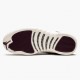 Air Jordan 12 Retro "Bordeaux" AJ12 130690 617 Bordeaux/Sail-Metallic Silver Jordan
