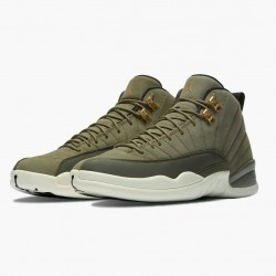 Air Jordan 12 Retro "Chris Paul Class of 2003" AJ12 130690 301 Olive Canvas/Sail/Black-Metall Jordan