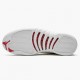 Air Jordan 12 Retro FIBA AJ12 130690 107 White/University Red/Metallic Jordan