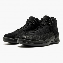 Air Jordan 12 Retro "OVO Black" AJ12 873864 032 Black/Black-Metallic Gold Jordan