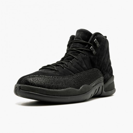Air Jordan 12 Retro "OVO Black" AJ12 873864 032 Black/Black-Metallic Gold Jordan