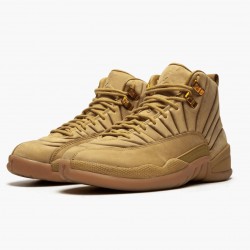 Air Jordan 12 Retro "PSNY Wheat" AJ12 AA1233 700 Wheat/Wheat-Gum Light Brown Jordan