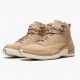 Air Jordan 12 Retro Vachetta Tan Womens AJ12 AO6068 203 Brown Jordan