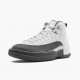 Air Jordan 12 Retro White "Dark Grey" AJ12 130690 160 White/Dark Grey-Gym Red Jordan