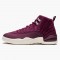 Air Jordan 12 Retro "Bordeaux" AJ12 130690 617 Bordeaux/Sail-Metallic Silver Jordan