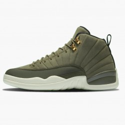 Air Jordan 12 Retro "Chris Paul Class of 2003" AJ12 130690 301 Olive Canvas/Sail/Black-Metall Jordan