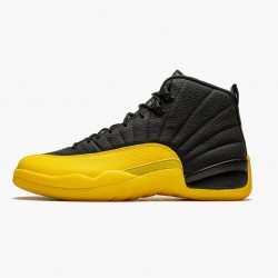 Air Jordan 12 Retro "University Gold" AJ12 130690 070 Black/Black-University Gold Jordan